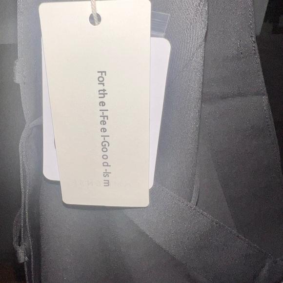 Commense Black Wide Leg Cape Pants - Picture 3 of 9